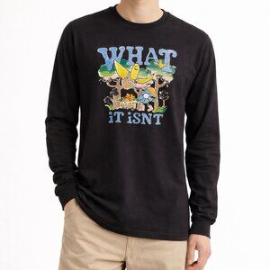 What It IsNt Mark Gonzales Skateboarding Korean Street Wear Brand T Shirt SZ L